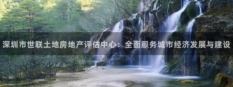 新宝5手机登陆：深圳市世联土地房地产评估中心：全面服务城市经