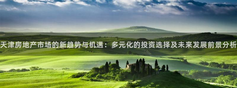 新宝5娱乐主管：天津房地产市场的新趋势与机遇：多元化的投资选