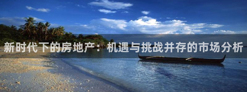 新宝5谠631257：新时代下的房地产：机遇与挑战并存的市场