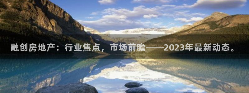 新宝5的网址：融创房地产：行业焦点，市场前瞻——2023年最