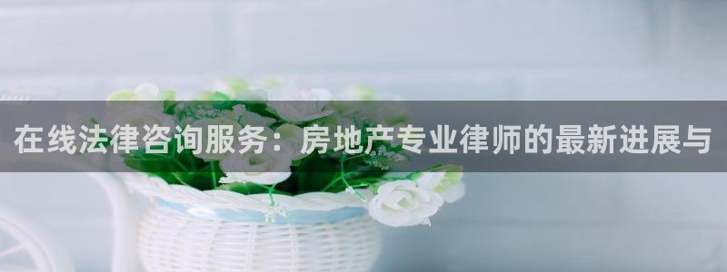 新宝5侹刔：在线法律咨询服务：房地产专业律师的最新进展与