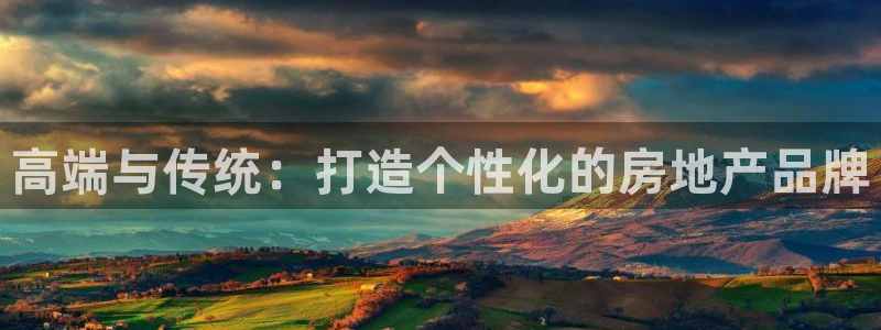 新宝5登陆：高端与传统：打造个性化的房地产品牌