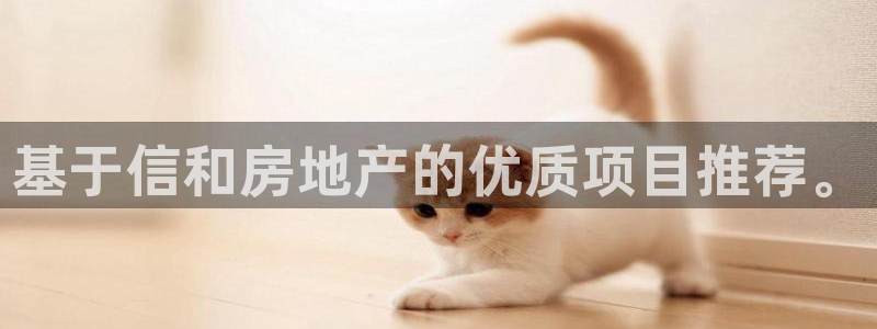 新宝5注册账号：基于信和房地产的优质项目推荐。