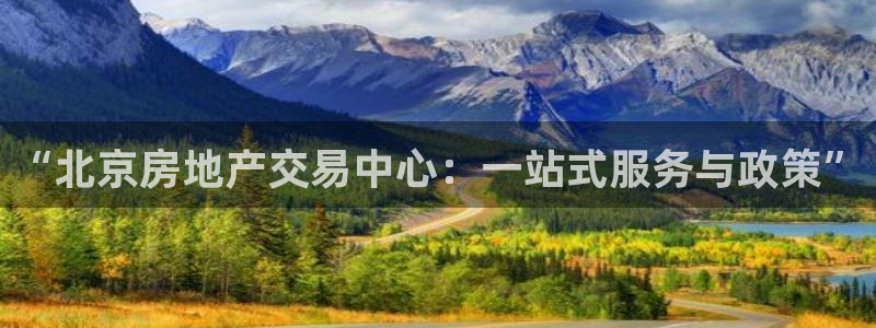 2022新宝骏rs 5：“北京房地产交易中心：一站式服务与政