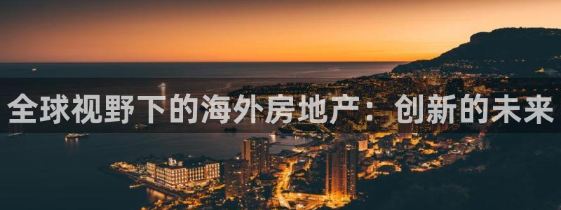 新宝5招商部：全球视野下的海外房地产：创新的未来