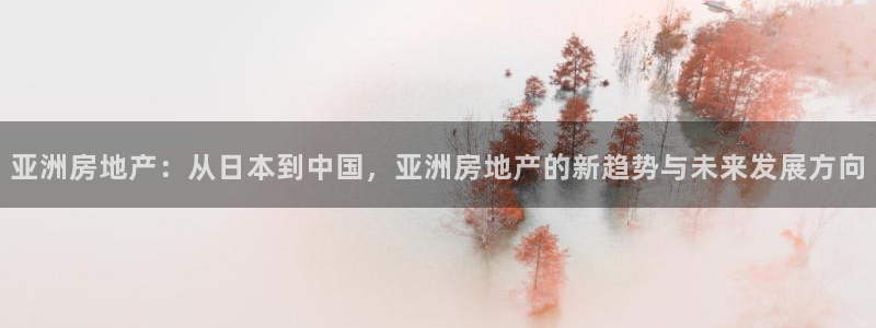 新宝5谠631257：亚洲房地产：从日本到中国，亚洲房地产的