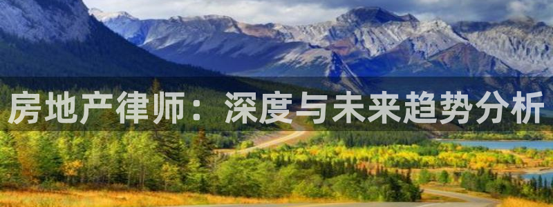 新宝5网：房地产律师：深度与未来趋势分析