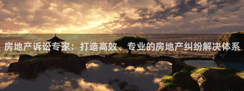 新宝5下载app：房地产诉讼专家：打造高效、专业的房地产纠纷