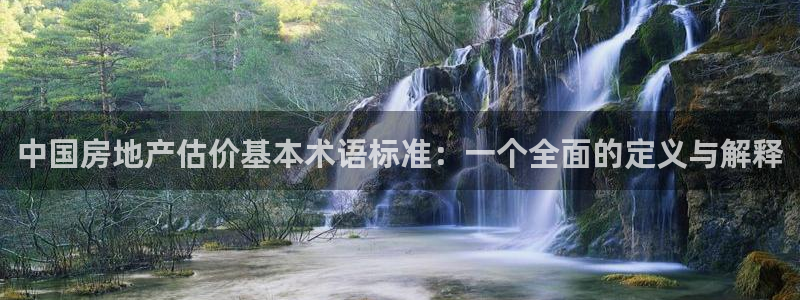 有人知道新宝5么：中国房地产估价基本术语标准：一个全面的定义