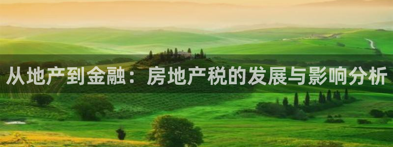 新宝5卫74OOO5：从地产到金融：房地产税的发展与影响分析